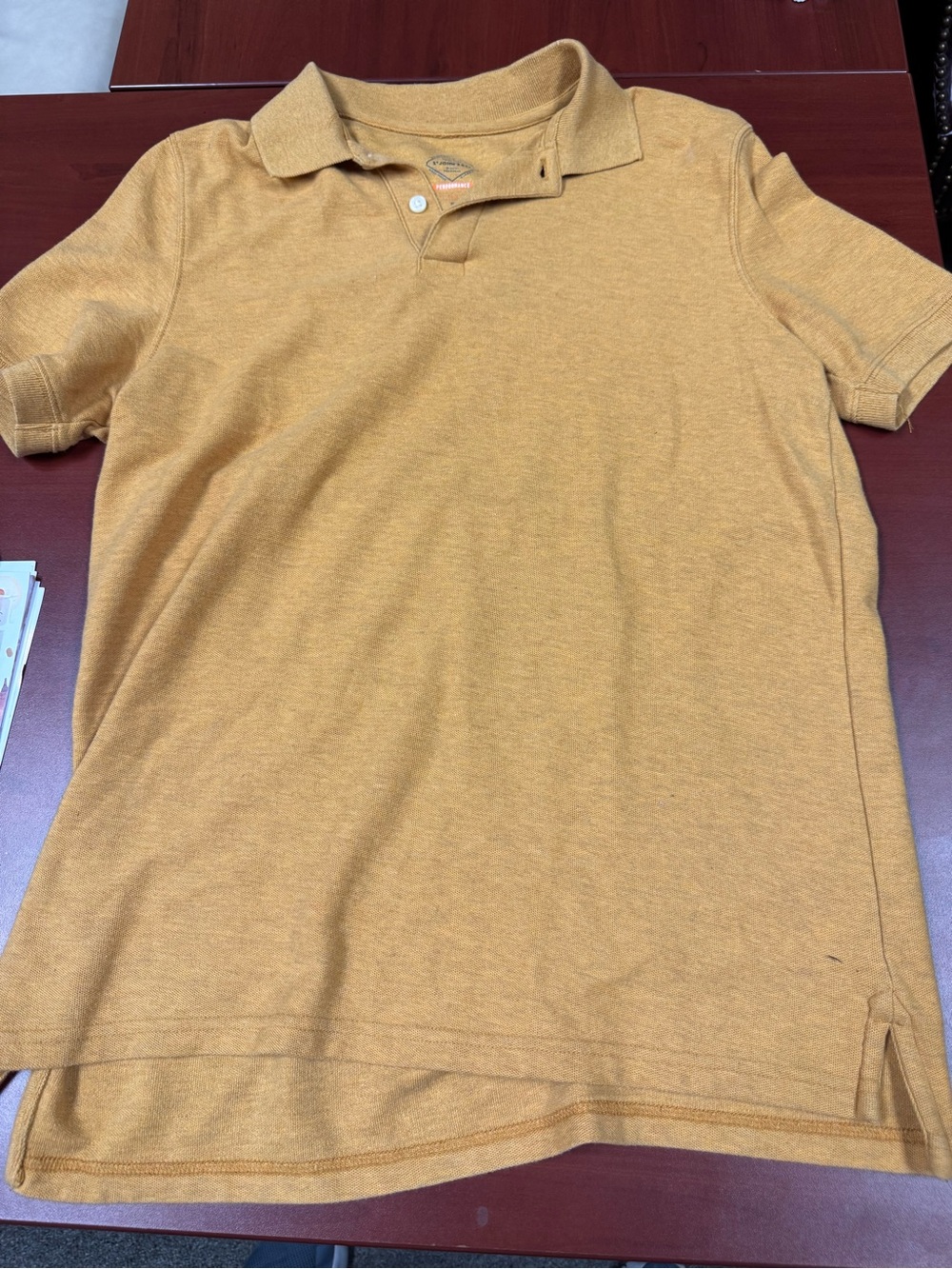 St. John's Bay Performance Polo in Camel
